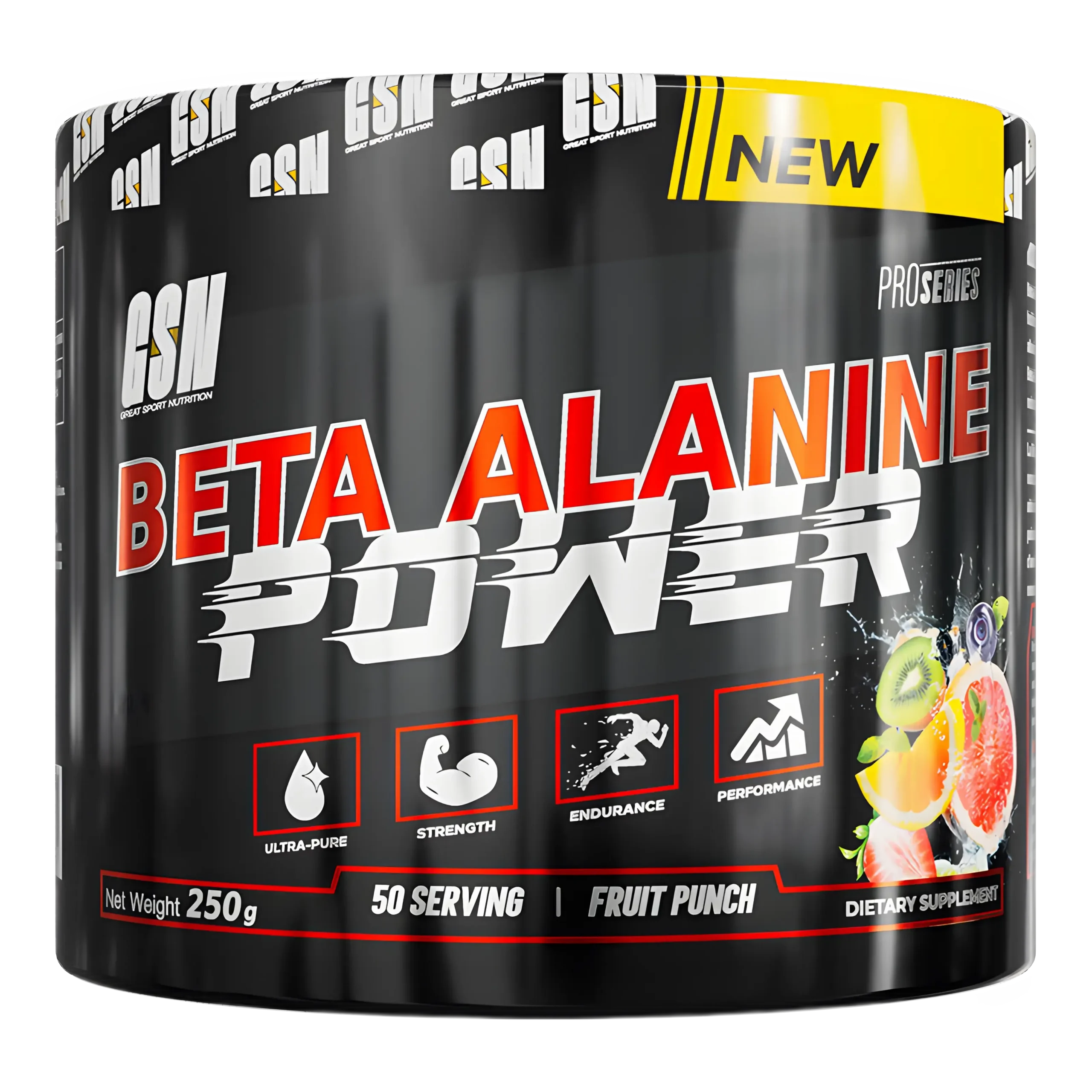 Beta alanine 250g GSN endurance musculaire acide lactique Tunisie vitaminshop.tn