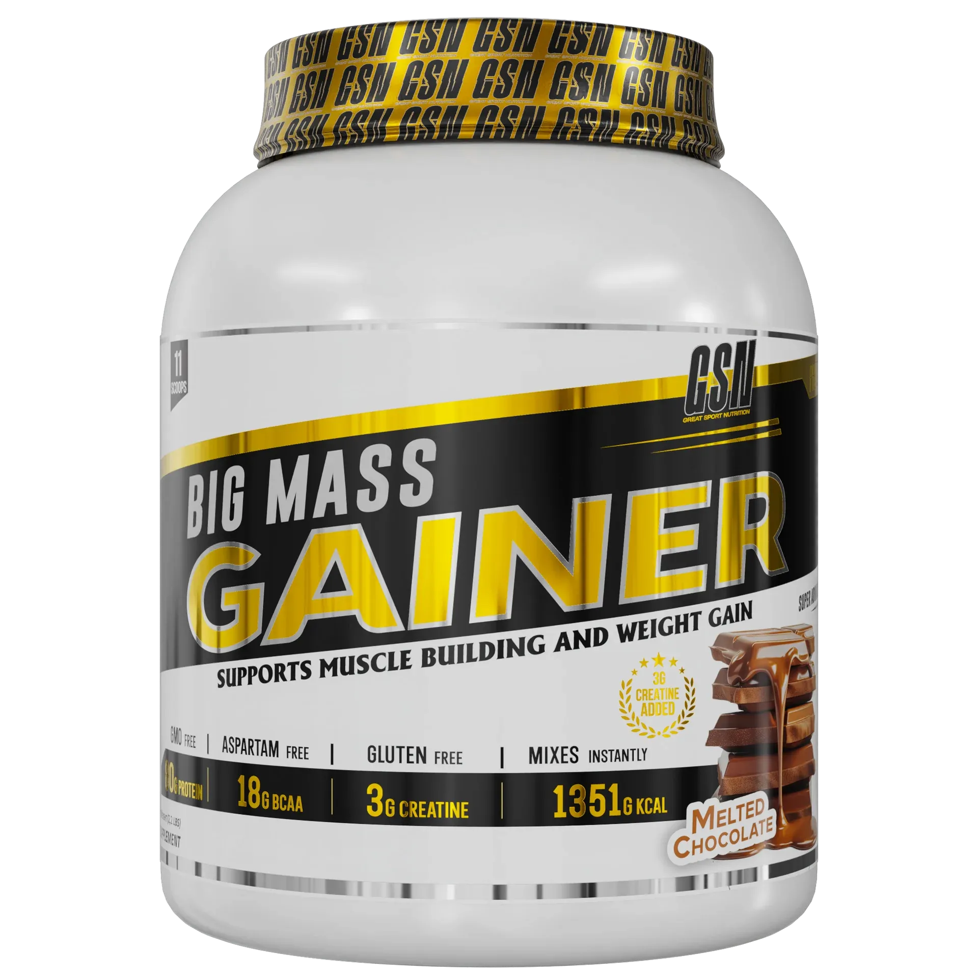 Big mass gainer 1kg GSN prise de masse musculaire rapide Tunisie vitaminshop.tn