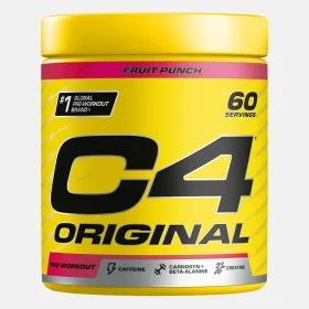 C4 original 204g CELLUCOR pre-workout energie explosive et endurance Tunisie vitaminshop.tn
