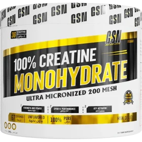 Creatine 200g GSN creatine monohydrate pure force et volume Tunisie vitaminshop.tn