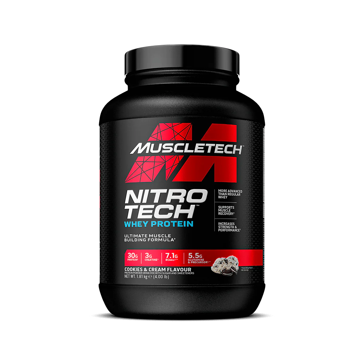 NITRO TECH Whey Protein 1.81kg - MuscleTech