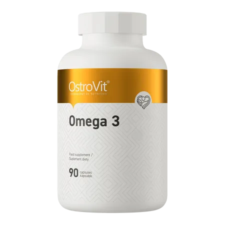 Omega 3 90 capsules Ostrovit acides gras essentiels recuperation Tunisie vitaminshop.tn