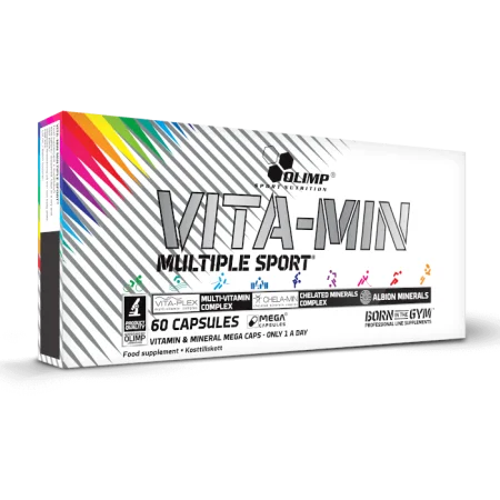 Vita min 60 capsules OLIMP complexe vitamines et minéraux chélatés Tunisie vitaminshop.tn