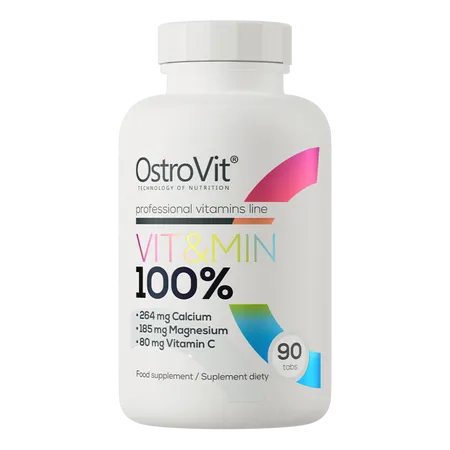 Vitamin 100% 90 capsules Ostrovit tonus et immunite Tunisie vitaminshop.tn