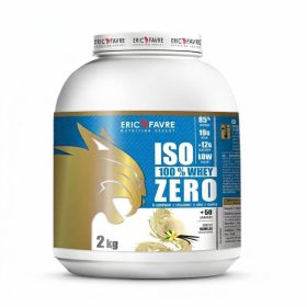 Pot de proteine Iso Zero 100% Whey Eric Favre 2kg