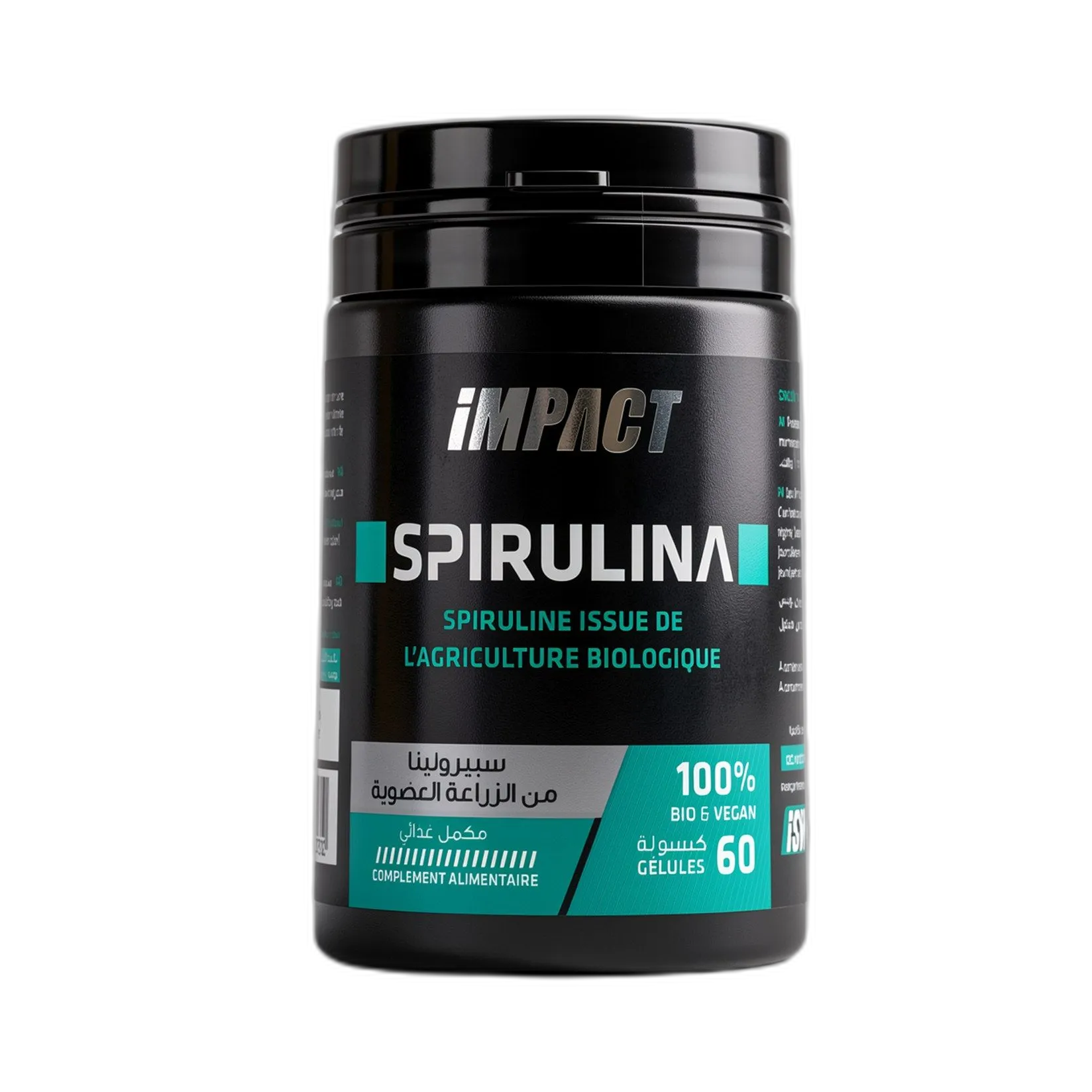 Spirulina Bio Impact Nutrition spiruline bio tunisie super aliment vitalite et immunite