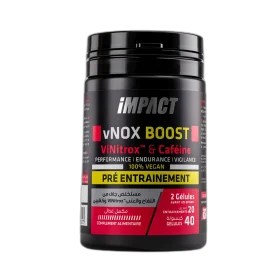 VNOX Boost ViNitrox Impact Nutrition vnox boost impact nutrition tunisie booster oxyde nitrique congestion force