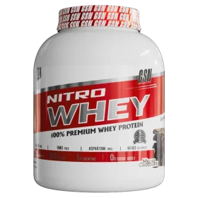 Nitro Whey GSN proteine de lactoserum enrichie force et volume musculaire Tunisie vitaminshop.tn