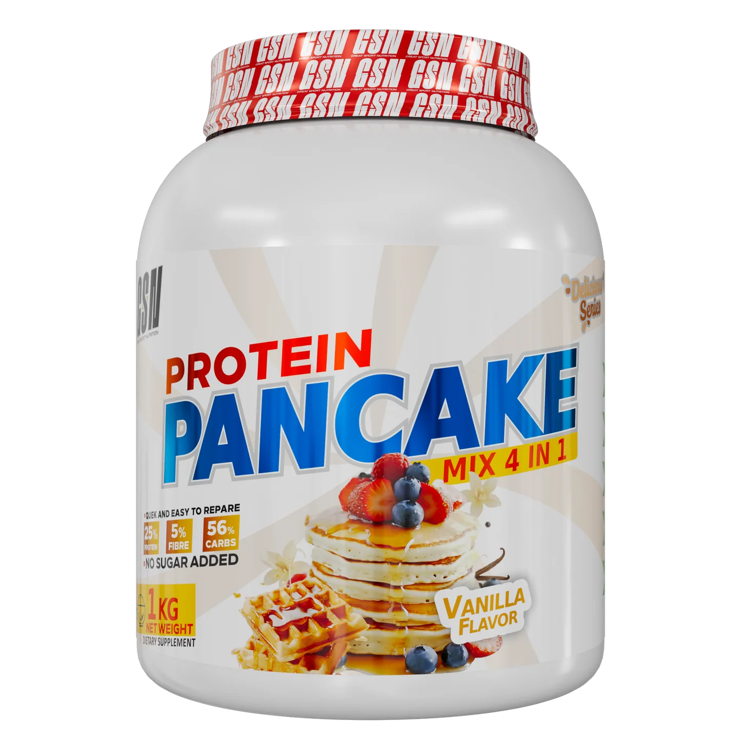 Pancake Protein GSN pancake proteine tunisie petit dejeuner equilibre muscle sec