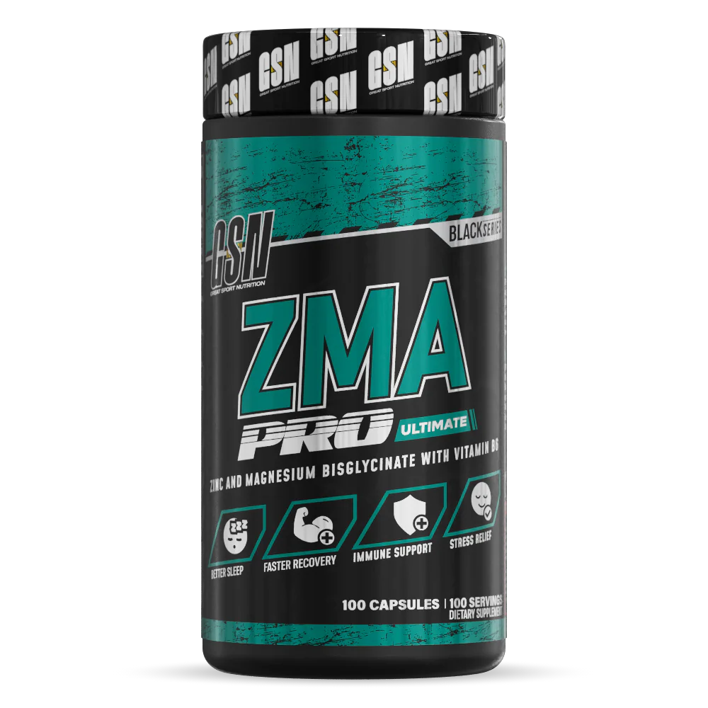 ZMA Pro GSN complexe zinc magnesium vitamine B6 sommeil recuperation musculaire Tunisie vitaminshop.tn