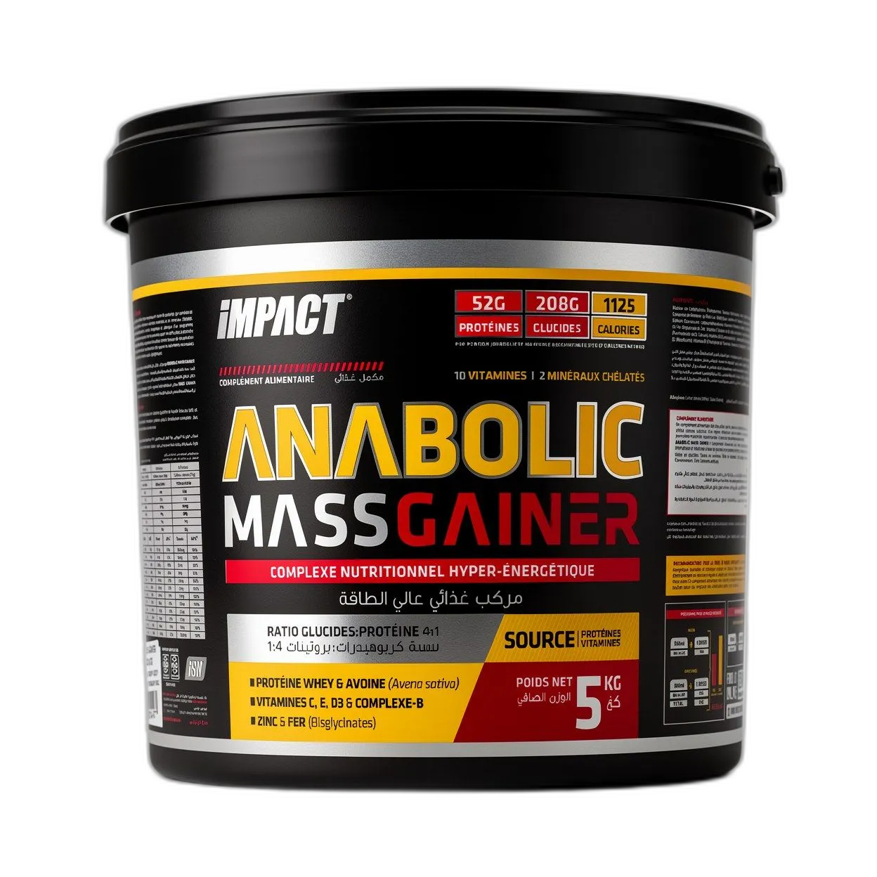 Anabolic Mass gainer 5kg - Impact Nutrition