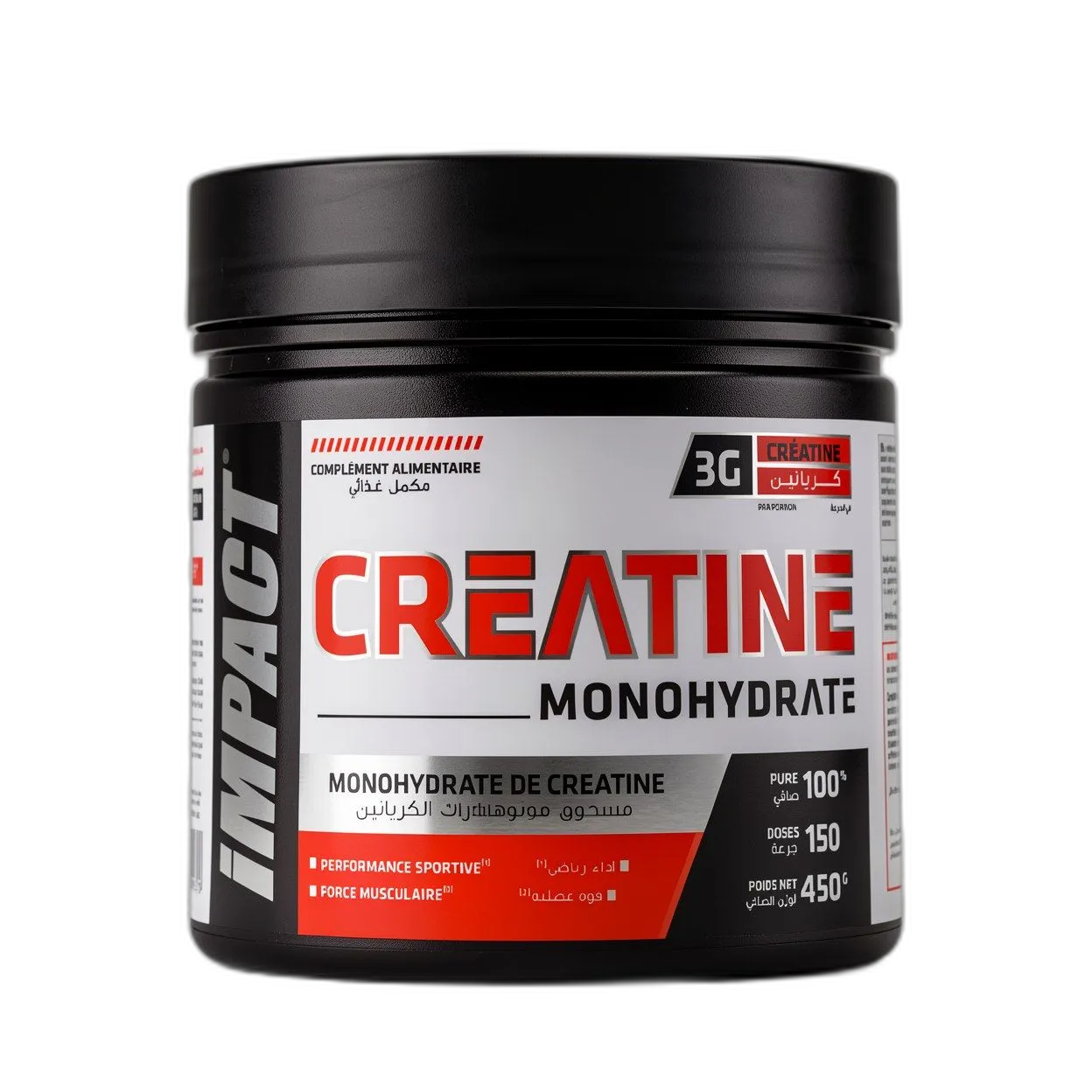 Creatine Monohydrate 450g - Impact Nutrition