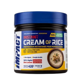 Instant Cream of Rice 420g - Impact Nutrition