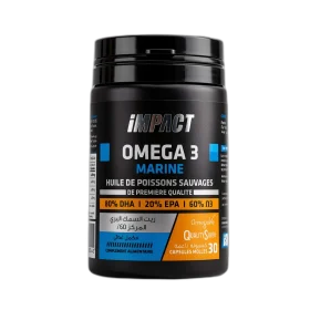 Marine Oméga 3 QualitySilver® 30 Caps - Impact Nutrition
