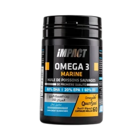 Marine Oméga 3 QualitySilver® 60 Caps - Impact Nutrition