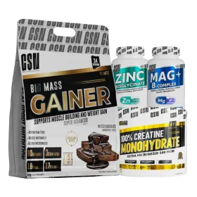 Pack Anabolic Titan XXL GSN pack gainer creatine tunisie big mass gainer 6kg creatine zinc magnesium