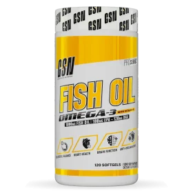Fish Oil Omega 3 GSN 120 softgels omega 3 tunisie epa dha sante coeur articulations