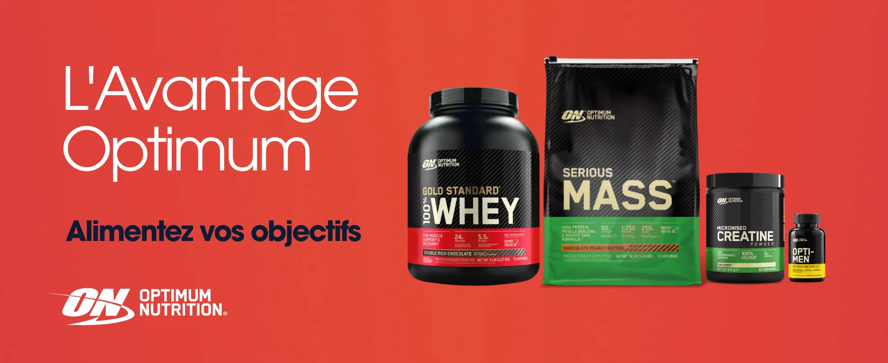 on banner Optimum Nutrition tunisie