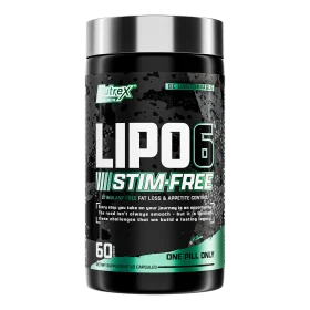 Lipo-6 Stim-Free Nutrex bruleur de graisse sans stimulant Tunisie