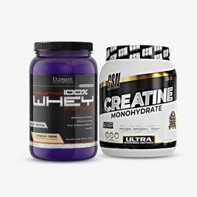 Pack Construction Musculaire whey creatine