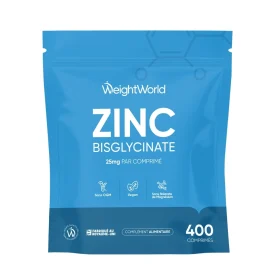 zinc bisglycinate weightworld sachet de 400 comprimés